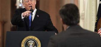 Trump clashes with ‘rude, terrible person’ Jim Acosta of CNN
