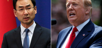 China downplays tensions over Trump’s tariffs threat