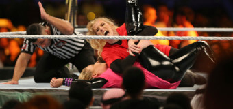 WWE hosts first-ever women’s match in Saudi Arabia