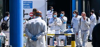 Fiat Chrysler restarts Italy factory with new coronavirus safety precautions