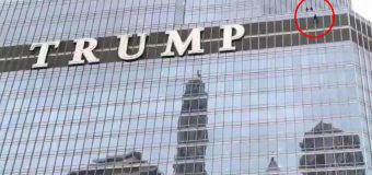 Man dangling from Chicago’s Trump Tower demands to speak with president