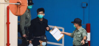 Hong Kong activist Joshua Wong jailed for four months for 2019 protest